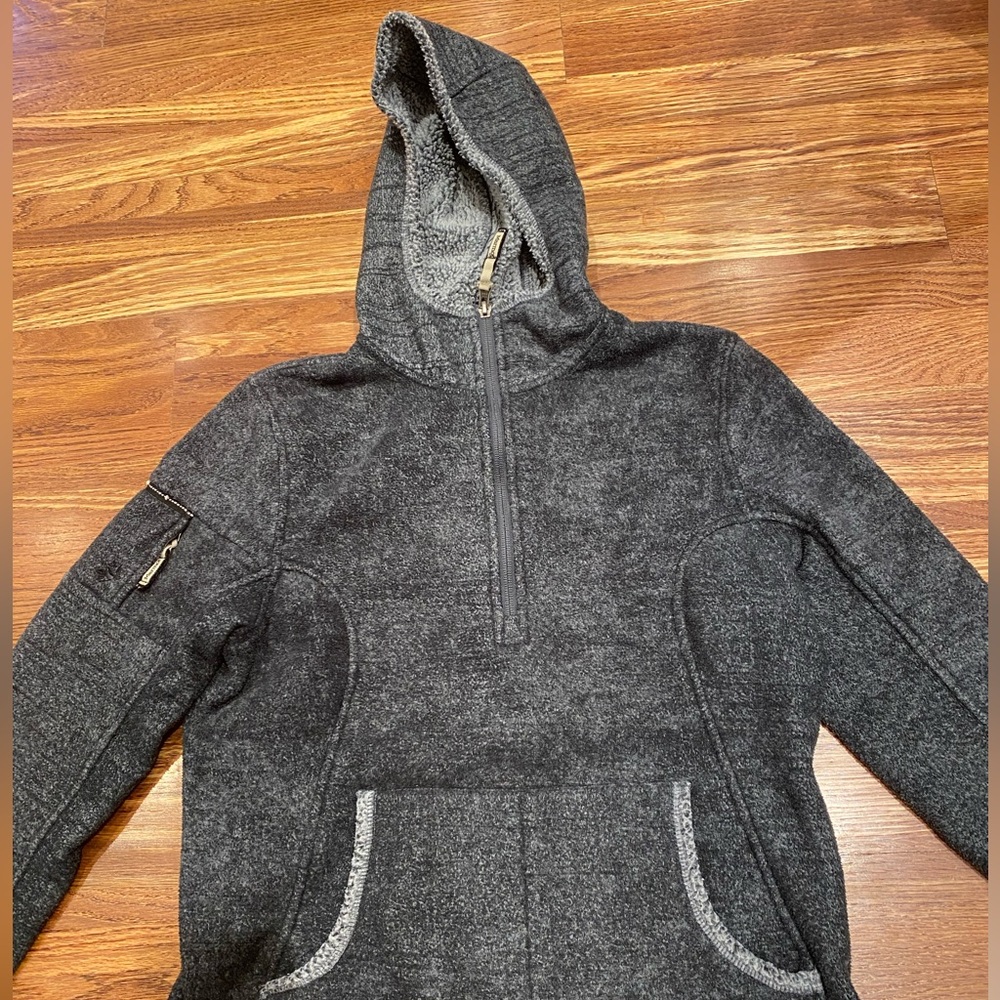 Grey wooly marmot jacket